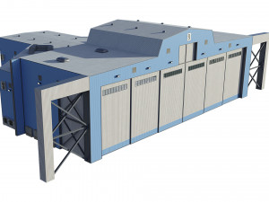 hangar 3D Model
