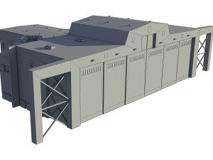 hangar 3D Model