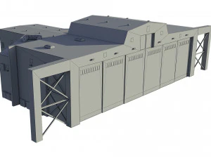 hangar 3D Model
