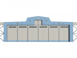 hangar 3D Model
