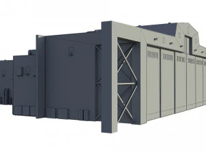 hangar 3D Model