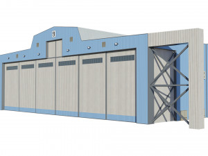 hangar 3D Model