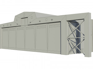 hangar 3D Model