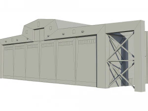 hangar 3D Model