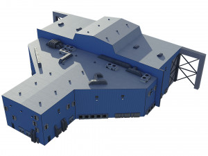 hangar 3D Model
