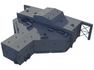 hangar 3D Model