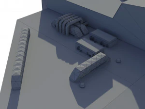 hangar 3D Model