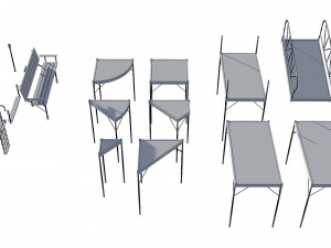 marina for boats 3D Model