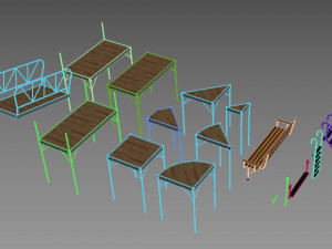 marina for boats 3D Model