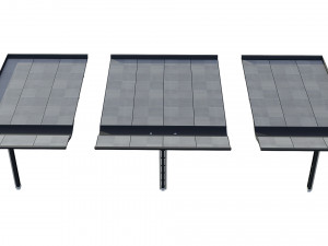 canopy car parking modular 3Dモデル