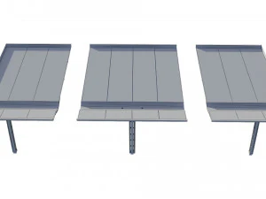 canopy car parking modular 3D Model
