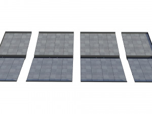 canopy car parking modular 3Dモデル