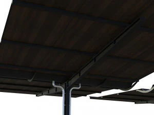 canopy car parking modular 3D Model