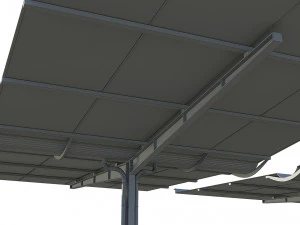 canopy car parking modular 3D Model