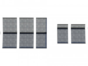 canopy car parking modular 3Dモデル