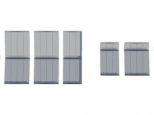 canopy car parking modular 3Dモデル