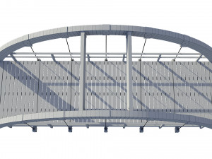 bridge wooden Modelo 3D