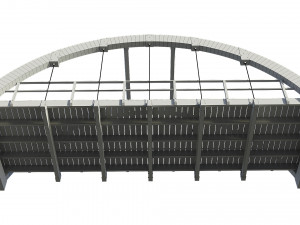 bridge wooden Modelo 3D