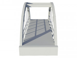 bridge wooden Modelo 3D
