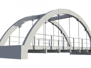 bridge wooden Modelo 3D