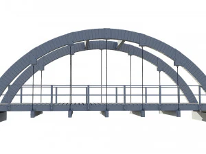 bridge wooden 3D Model