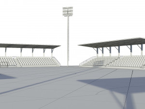 soccer football field 3Dモデル
