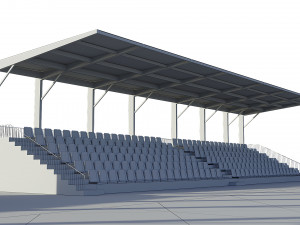 soccer football field 3Dモデル