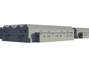 industrial buildings 3D Model