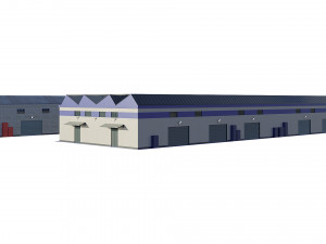 industrial buildings 3D Model