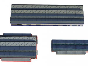 industrial buildings 3D Model