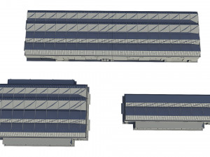 industrial buildings 3D Model