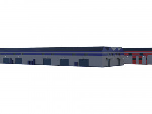industrial buildings 3D Model