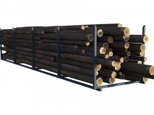 Wood Log 3D Model