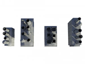 Chimneys model pack 3D Model