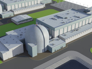Power Plant Nuclear 3D Model