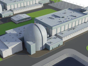 Power Plant Nuclear 3D Model