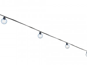 String Lights Edison Lamps 3D-Modell