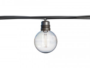 String Lights Edison Lamps 3D-Modell