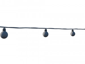 String Lights Edison Lamps 3D-Modell