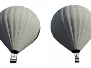 Hot Air Balloon 3D Model