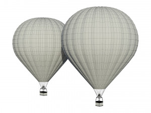 Hot Air Balloon Model 3D