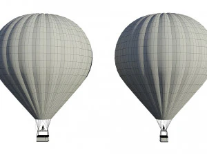 Hot Air Balloon 3D Model