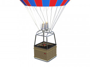Hot Air Balloon Model 3D