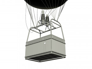 Hot Air Balloon Model 3D