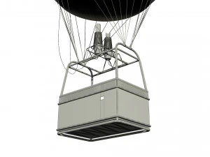 Hot Air Balloon 3D Model