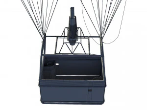 Hot Air Balloon 3D Model