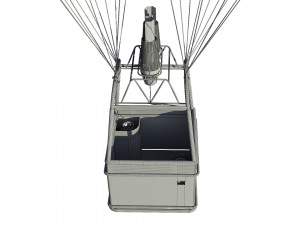 Hot Air Balloon Model 3D