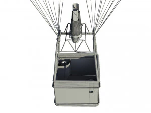 Hot Air Balloon 3D Model