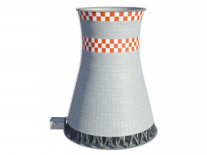 Cooling Tower 3D Model