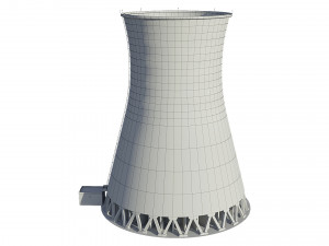 Cooling Tower 3D Model